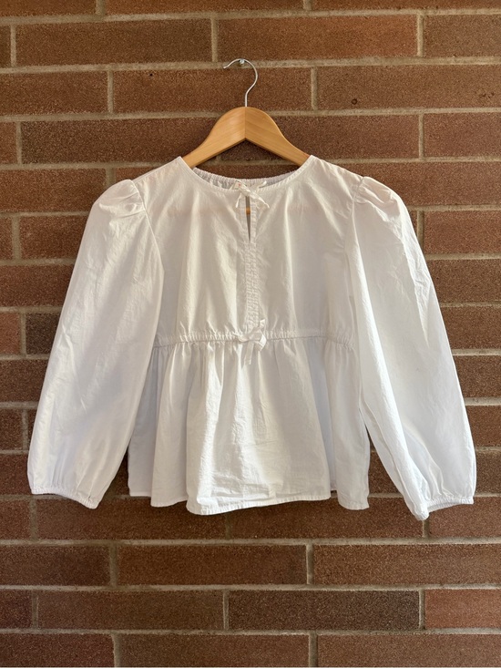 Crewcuts Other - Crewcuts white popover blouse